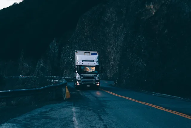 Camión de transporte